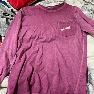 Long sleeve PINK shirt